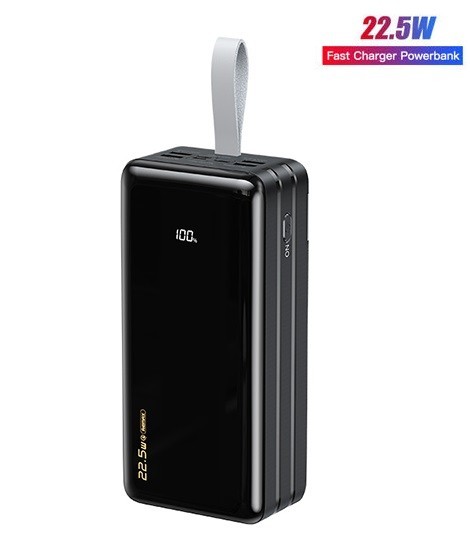 Павербанк Remax 60000 mAh 22.5W Quick Charge LED Power Bank |4USB/1Type-C/1Lightning, PD/QC, 18W, 3A|
Павербанк Remax 60000 mAh 22.5W Quick Charge LED Power Bank |4USB/1Type-C/1Lightning, PD/QC, 18W, 3A|