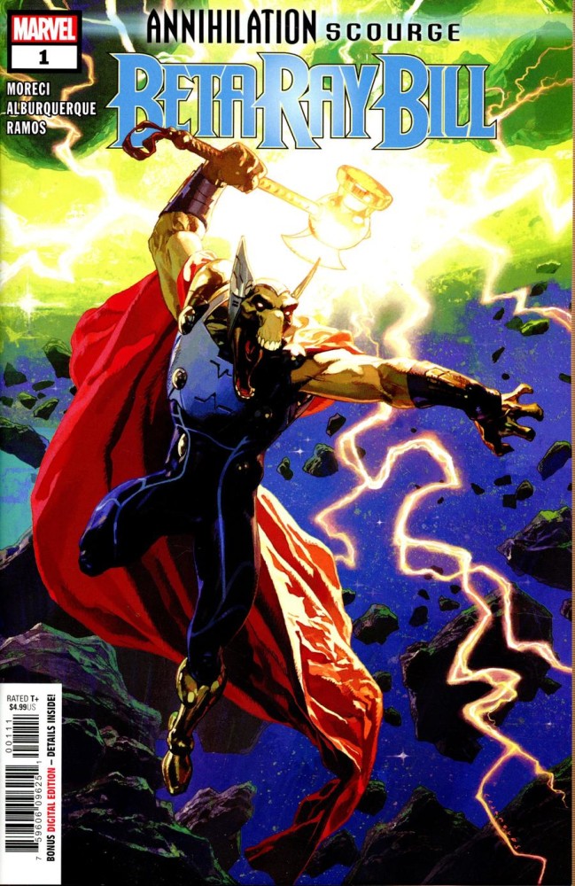 Annihilation Scourge Beta Ray Bill #1 Cover A Regular Josemaria Casanovas Cover
Annihilation Scourge Beta Ray Bill #1 Cover A Regular Josemaria Casanovas Cover