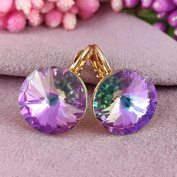Серьги SWAROVSKI Райское сияние медицинское золото позолота 18К французский замок А/В 7-0155
Серьги SWAROVSKI Райское сияние медицинское золото позолота 18К французский замок А/В 7-0155