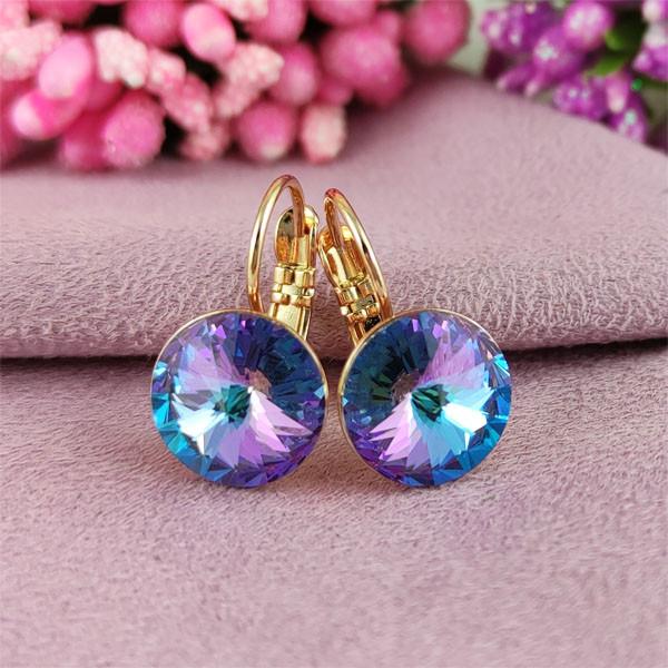 Серьги SWAROVSKI Райское сияние медицинское золото позолота 18К французский замок А/В 7-0146
Серьги SWAROVSKI Райское сияние медицинское золото позолота 18К французский замок А/В 7-0146
