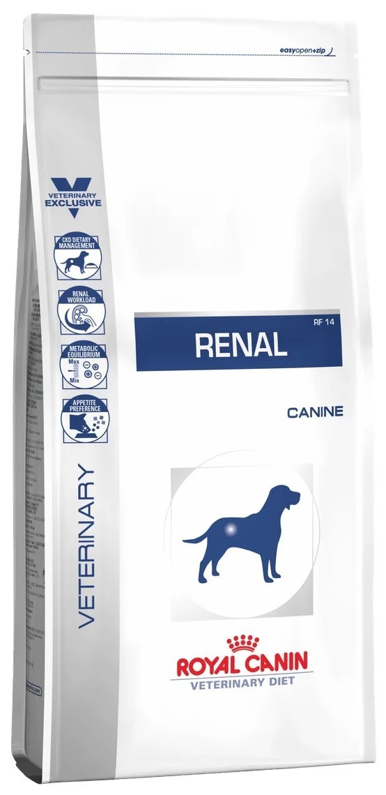 Сухой корм Royal Canin Renal Canine для собак с хронической почечной недостаточностью 2 кг (3182550710992)
Сухой корм Royal Canin Renal Canine для собак с хронической почечной недостаточностью 2 кг (3182550710992)