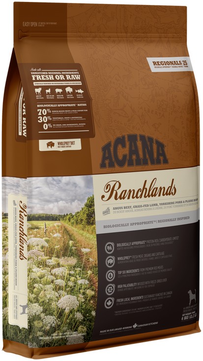 Сухой корм для собак всех пород ACANA Ranchlands для всех стадий жизни со вкусом говядины, ягненока, свинины, бизона, судака 2 кг (a54320) (64992543204)
Сухой корм для собак всех пород ACANA Ranchlands для всех стадий жизни со вкусом говядины, ягненока, свинины, бизона, судака 2 кг (a54320) (64992543204)