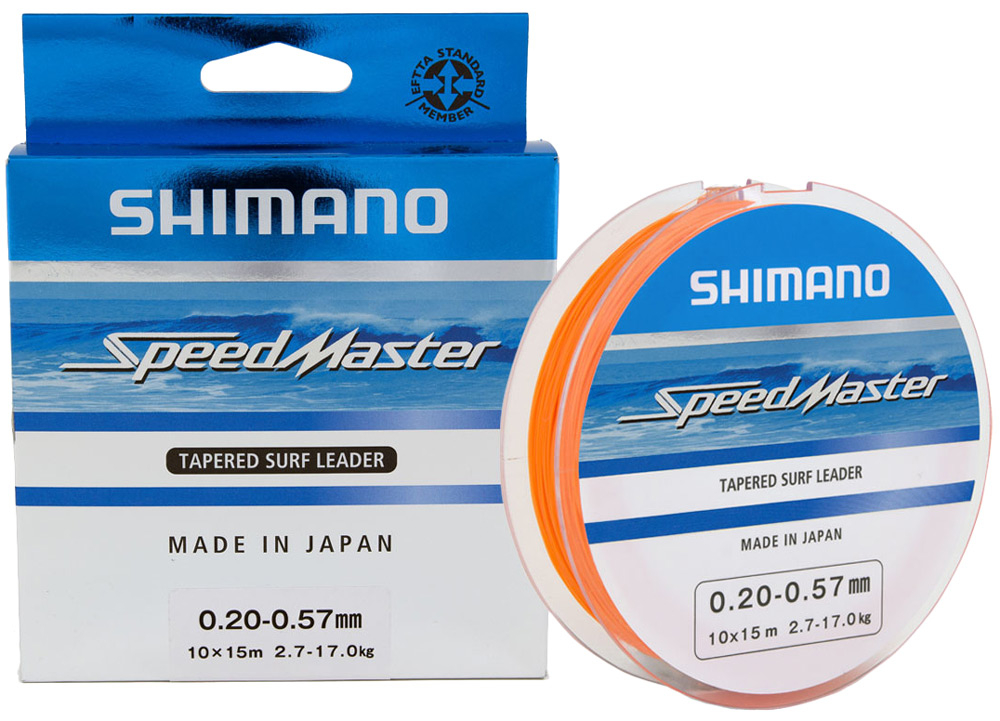 Шоклидер Shimano Speedmaster Line Tapered Surf Leader 10X15m 0.23-0.57mm 3.6-17.0kg (арт.123422667562)
Шоклидер Shimano Speedmaster Line Tapered Surf Leader 10X15m 0.23-0.57mm 3.6-17.0kg (арт.123422667562)