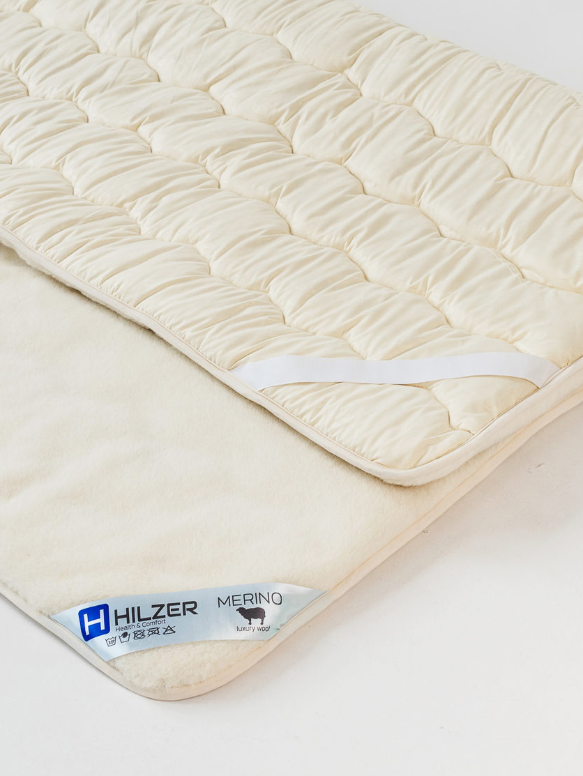 Наматрасник HILZER , 100% шерсть, 160x200 см, Италия
Наматрасник HILZER , 100% шерсть, 160x200 см, Италия