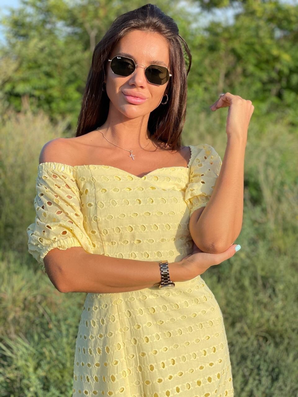 Женское корсетное платье желтого цвета из хлопкового шитья Sofo Look 2811ж/2 p.48-52
Женское корсетное платье желтого цвета из хлопкового шитья Sofo Look 2811ж/2 p.48-52