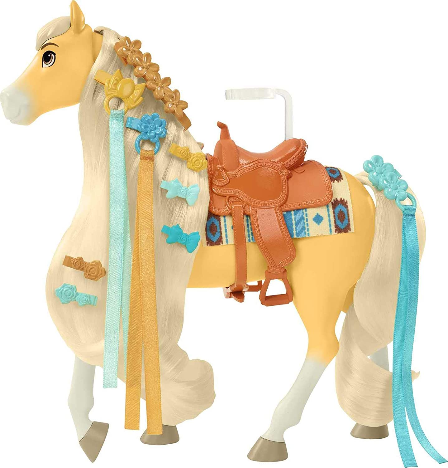 Лошадка для кукол Чика Линда Mattel Spirit Untamed Miradero Festival Styling Chica Linda Horse (GXF71)
Лошадка для кукол Чика Линда Mattel Spirit Untamed Miradero Festival Styling Chica Linda Horse (GXF71)