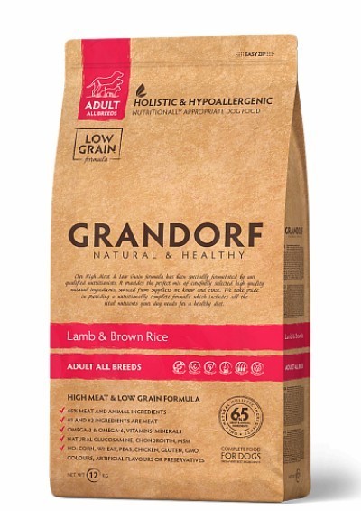Сухой корм Grandorf Lamb & Brown Rice Adult Medium Breed для собак средней породы от 1 года, ягненок с бурым рисом 12 кг
Сухой корм Grandorf Lamb & Brown Rice Adult Medium Breed для собак средней породы от 1 года, ягненок с бурым рисом 12 кг