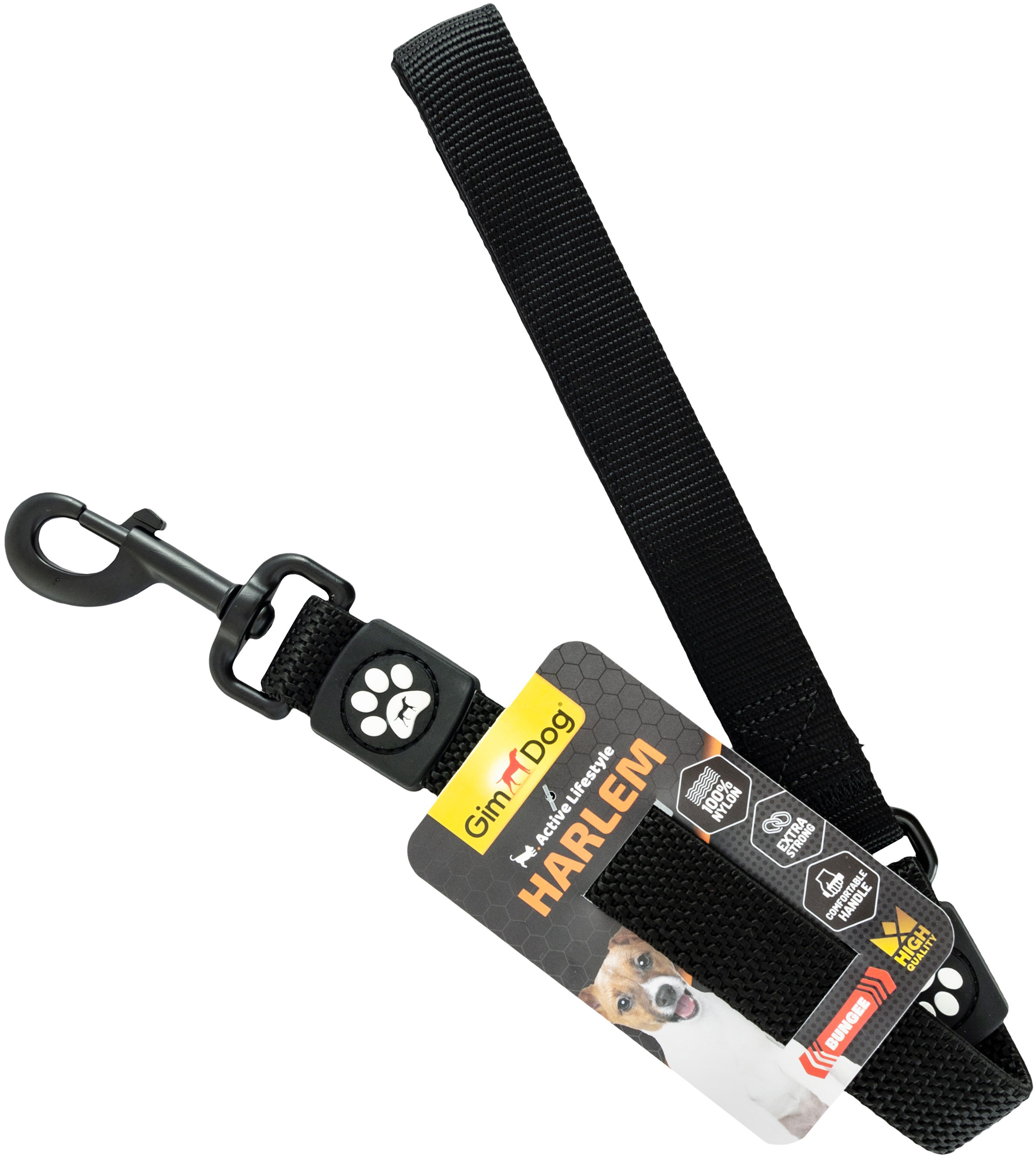 Поводок для собак GimDog HARLEM BUNGEE 2.5х55 см двухслойный неопрен/нейлон с ручкой Черный
Поводок для собак GimDog HARLEM BUNGEE 2.5х55 см двухслойный неопрен/нейлон с ручкой Черный