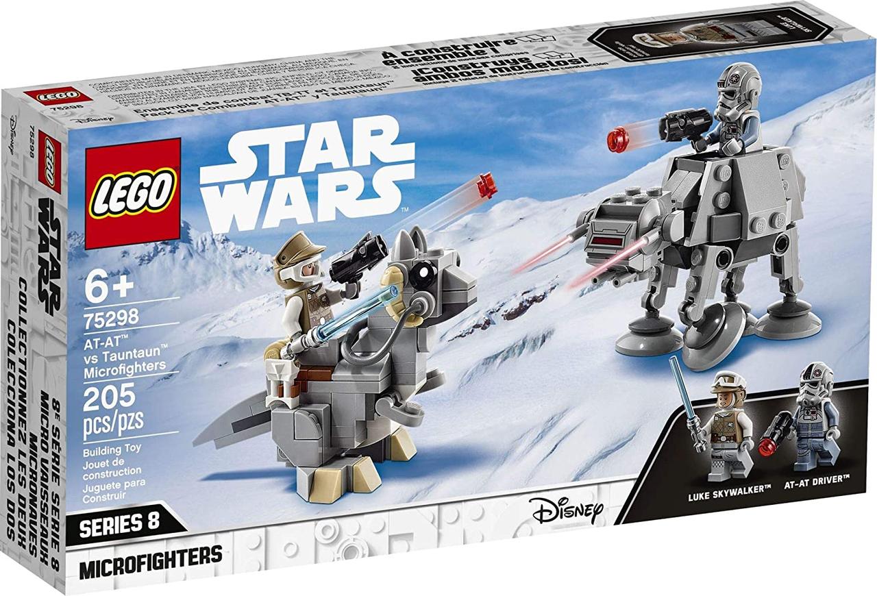 Конструктор LEGO Star Wars TM Микрофайтеры: AT-AT против таунтауна 205 деталей (75298)
Конструктор LEGO Star Wars TM Микрофайтеры: AT-AT против таунтауна 205 деталей (75298)