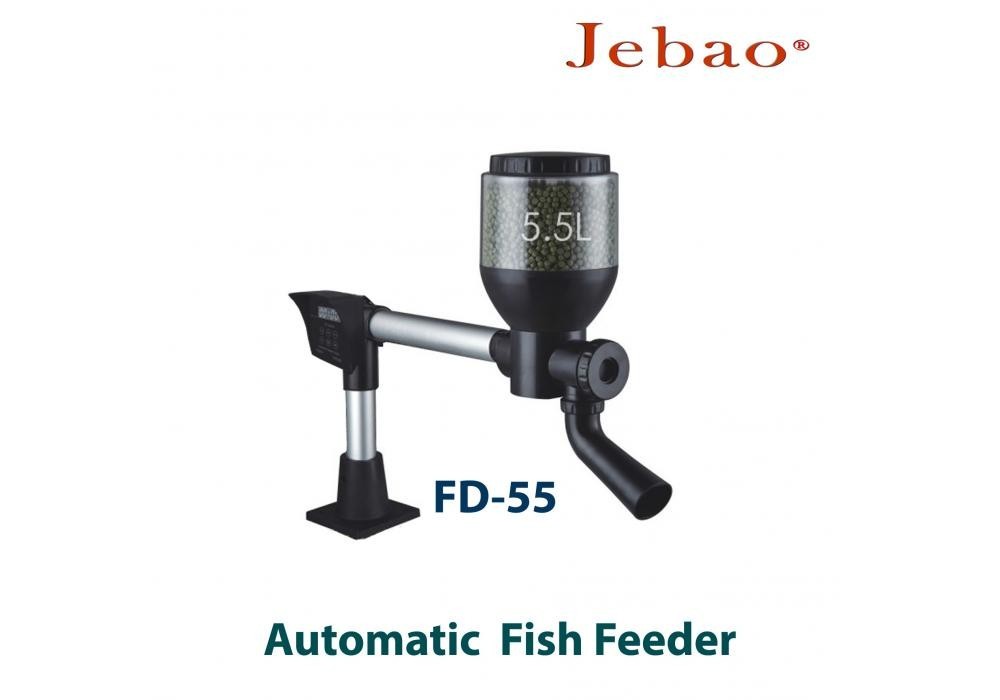 Автоматическая кормушка для прудовых рыб Jebao Fish Feeder FD-55 с объемом контейнера для корма на 5,5 литров
Автоматическая кормушка для прудовых рыб Jebao Fish Feeder FD-55 с объемом контейнера для корма на 5,5 литров
