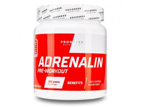 Предтренировочный комплекс Progress Nutrition Adrenaline 300 грамм Вкус Грейпфрут
Предтренировочный комплекс Progress Nutrition Adrenaline 300 грамм Вкус Грейпфрут