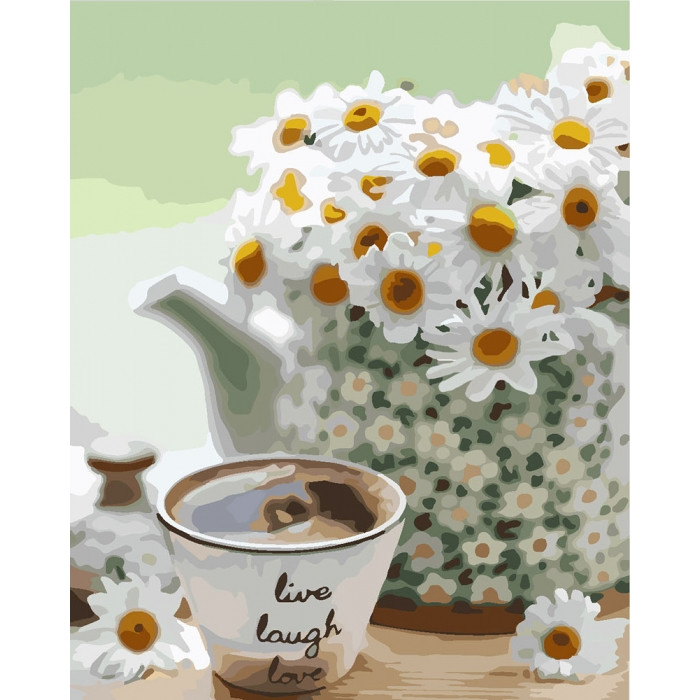 Картина по номерам Идейка Цветы Ромашковая нежность 30х40 KHO3076
Картина по номерам Идейка Цветы Ромашковая нежность 30х40 KHO3076