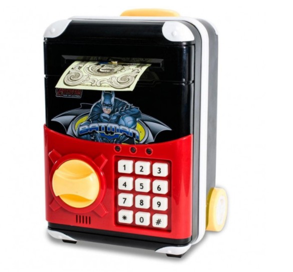Детская электронная копилка сейф чемодан NBZ Cartoon Bank с кодовым замком BatMan Бэтмен
Детская электронная копилка сейф чемодан NBZ Cartoon Bank с кодовым замком BatMan Бэтмен