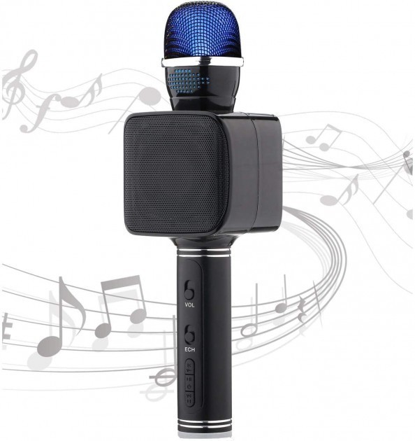Микрофон караоке Magic Karaoke YS-68 Черный - Беспроводной портативный Bluetooth микрофон для караоке + колонка 2 в 1
Микрофон караоке Magic Karaoke YS-68 Черный - Беспроводной портативный Bluetooth микрофон для караоке + колонка 2 в 1