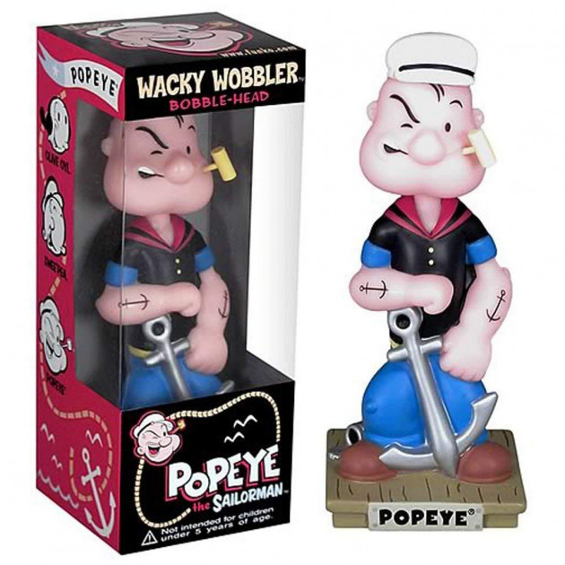 Фигурка Funko Wacky Wobbler Popeye the sailor «Попай» Человек-матрос Бобблер 16 см
Фигурка Funko Wacky Wobbler Popeye the sailor «Попай» Человек-матрос Бобблер 16 см