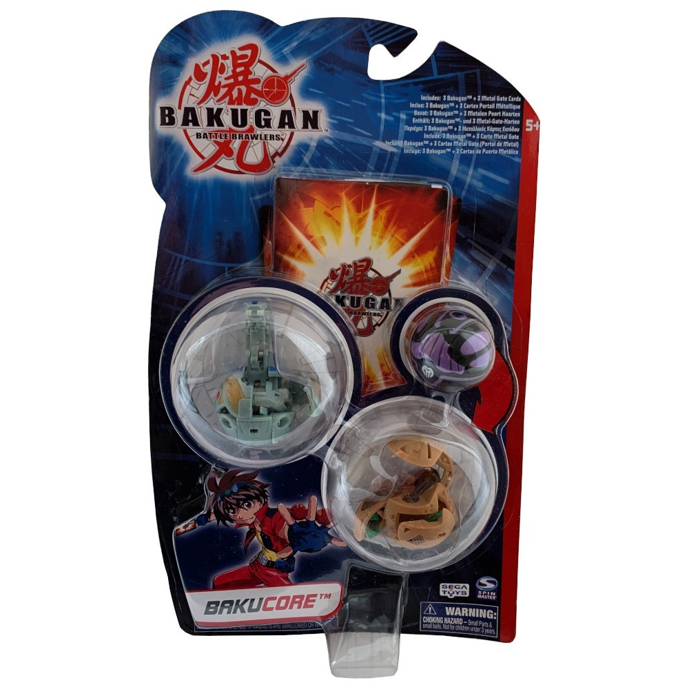 Игровой набор Spin Master Бакуган Battle Brawlers Bakucore 3в1 3 бакугана и 3 магнитные карты (61321-p)
Игровой набор Spin Master Бакуган Battle Brawlers Bakucore 3в1 3 бакугана и 3 магнитные карты (61321-p)