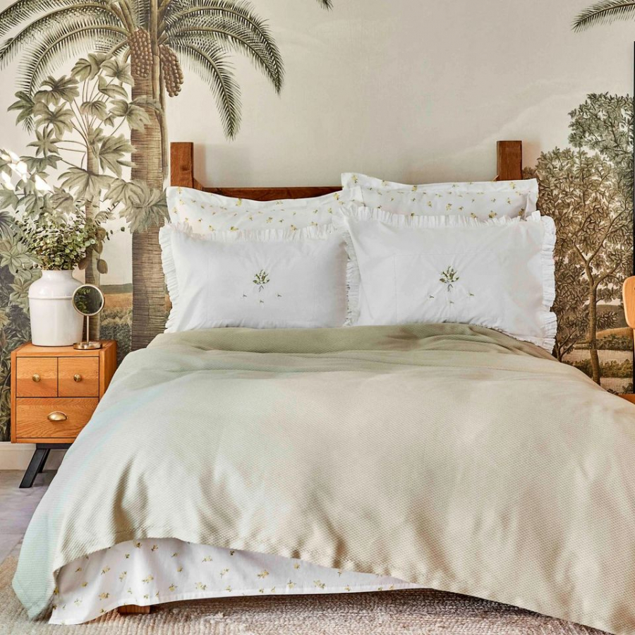 Постельное белье Karaca Home - Lilium yesil зеленый pike jacquard 200*220 евро (svt-2000022285124)
Постельное белье Karaca Home - Lilium yesil зеленый pike jacquard 200*220 евро (svt-2000022285124)