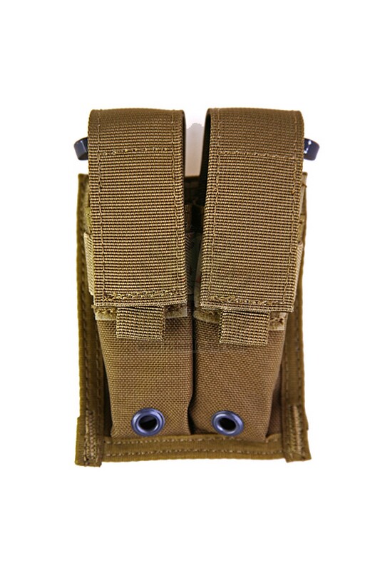 Подсумок для пистолетных магазинов двойной молле Pantac Molle 9mm Pistol Double Mag Pouch PH-C202, Cordura Хакі (Khaki)
Подсумок для пистолетных магазинов двойной молле Pantac Molle 9mm Pistol Double Mag Pouch PH-C202, Cordura Хакі (Khaki)