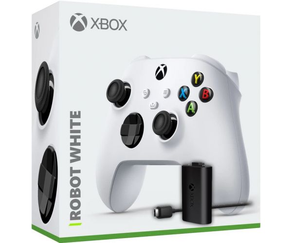 Microsoft Xbox Series X | S Wireless Controller with Bluetooth (Robot White) + Play & Charge kit for Xbox Series X and Xbox Series S
Microsoft Xbox Series X | S Wireless Controller with Bluetooth (Robot White) + Play & Charge kit for Xbox Series X and Xbox Series S