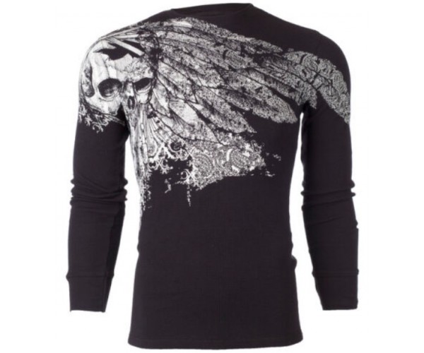Футболка с длинным рукавом 3XL XTREME COUTURE by AFFLICTION Men LONG SLEEVE THERMAL Shirt ANTIQUATED Tattoo Biker
Футболка с длинным рукавом 3XL XTREME COUTURE by AFFLICTION Men LONG SLEEVE THERMAL Shirt ANTIQUATED Tattoo Biker