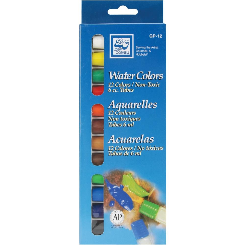 Акварельные краски Loew Cornell Watercolor Paints 6ml 12 цветов Assorted Colors
Акварельные краски Loew Cornell Watercolor Paints 6ml 12 цветов Assorted Colors