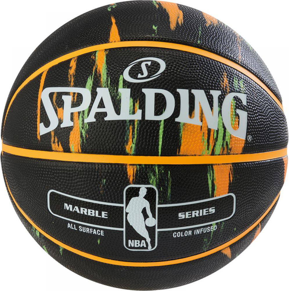 Мяч баскетбольный Spalding NBA Marble Outdoor Black/Orange/Green Size 7 Original
Мяч баскетбольный Spalding NBA Marble Outdoor Black/Orange/Green Size 7 Original