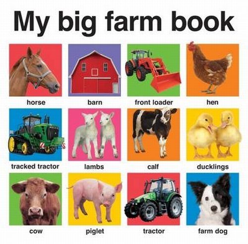 Книга на английском языке My Big Farm Book от автора Roger Priddy и издательства Priddy Books из Великобритании
Книга на английском языке My Big Farm Book от автора Roger Priddy и издательства Priddy Books из Великобритании