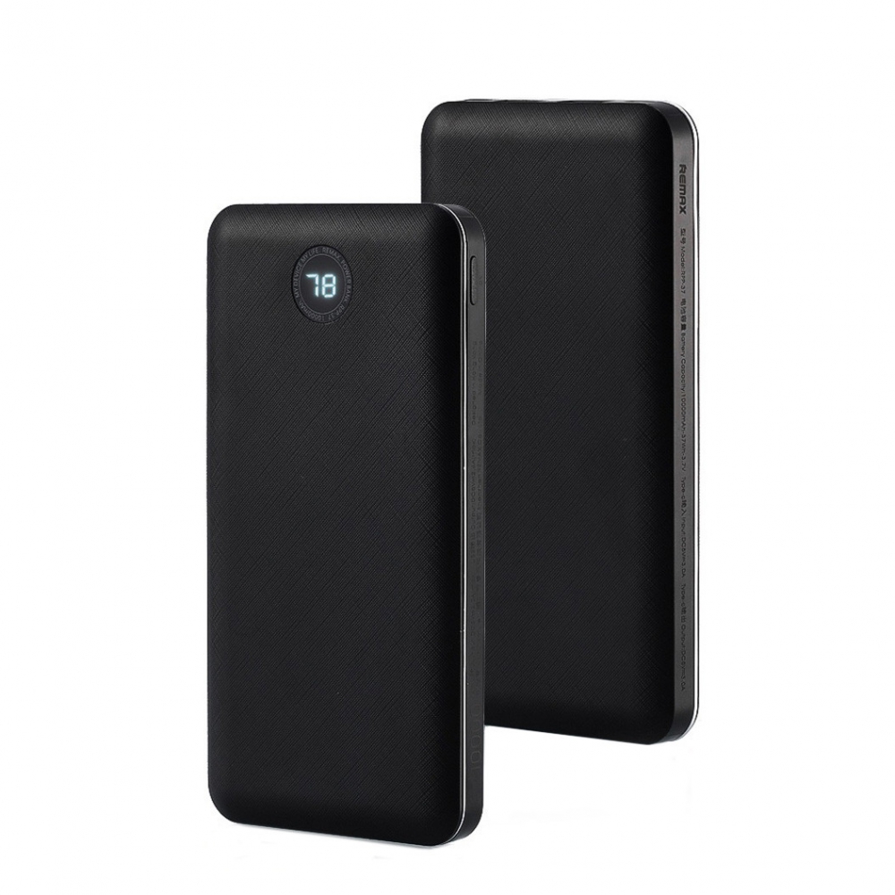 Портативное зарядное устройство Power Bank Remax Energy Eye RPP-37 10000 mAh Black
Портативное зарядное устройство Power Bank Remax Energy Eye RPP-37 10000 mAh Black