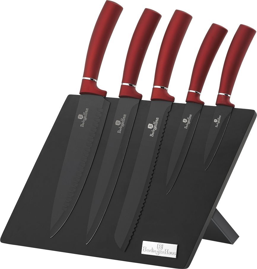 Набор ножей из нержавеющей стали Berlinger Haus Metallic Line BURGUNDY Edition BH-2519
Набор ножей из нержавеющей стали Berlinger Haus Metallic Line BURGUNDY Edition BH-2519