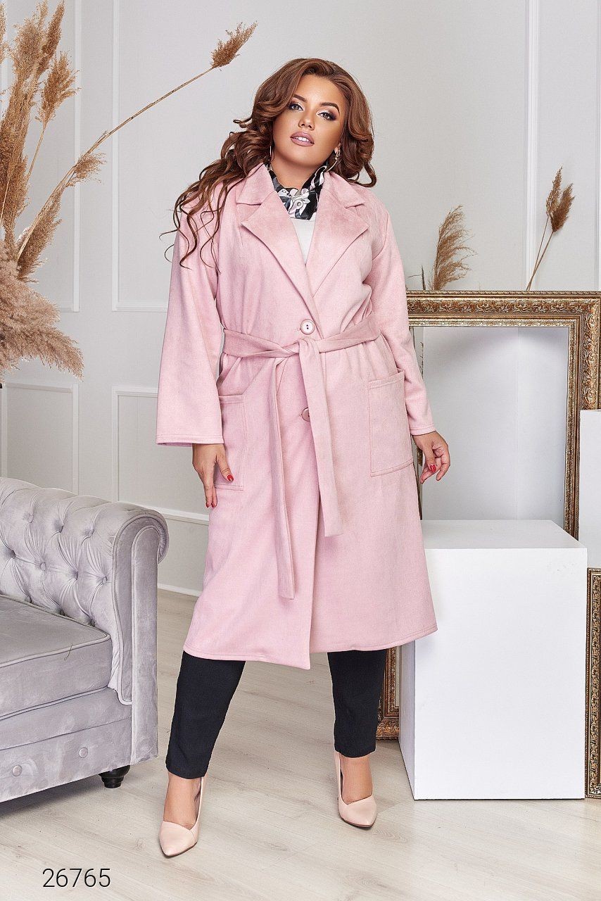 Женское пальто из замша с планкой на пуговицах Fоsаn, Анжелика розовый 50-52, Женское пальто из замша с планкой на пуговицах Fоsаn, Анжелика розовый 2XL 50-52
Женское пальто из замша с планкой на пуговицах Fоsаn, Анжелика розовый 50-52, Женское пальто из замша с планкой на пуговицах Fоsаn, Анжелика розовый 2XL 50-52