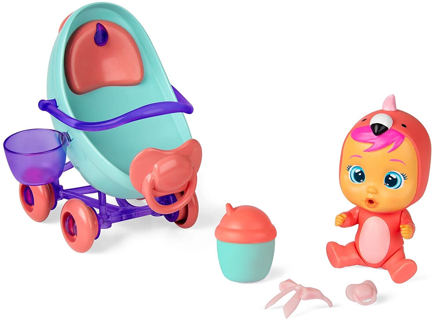 Игровой набор с пупсом Cry Babies Magic Tears Fancy's Vehicle Плакса Фламинго с коляской (97957)
Игровой набор с пупсом Cry Babies Magic Tears Fancy's Vehicle Плакса Фламинго с коляской (97957)