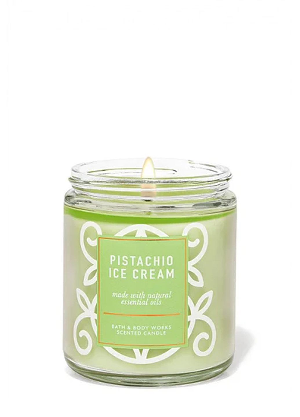 Свеча ароматизированная Bath & Body Works PISTACHIO ICE CREAM Bath and Body Works BBW0416W 198 г Зелёный
Свеча ароматизированная Bath & Body Works PISTACHIO ICE CREAM Bath and Body Works BBW0416W 198 г Зелёный