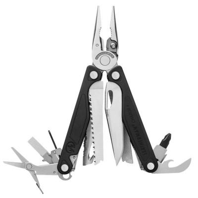 Мультитул Leatherman Charge Plus Black кожаный чехол, карт. (832555) 
Мультитул Leatherman Charge Plus Black кожаный чехол, карт. (832555)