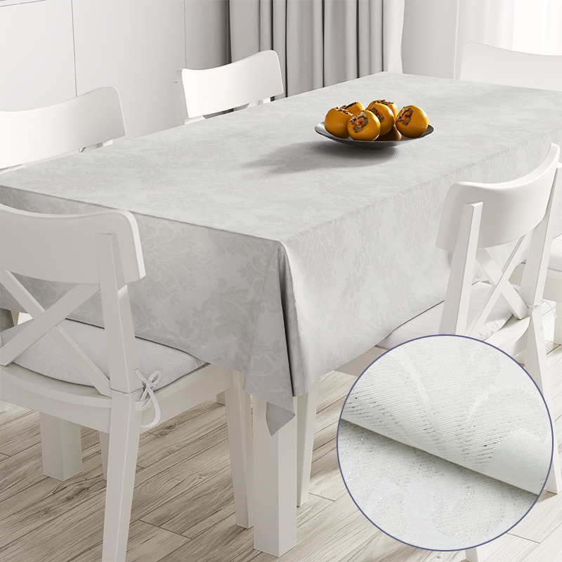 Скатерть с акриловым покрытием Time Textile Bury Silver люрекс Молочный TT170065 140x300
Скатерть с акриловым покрытием Time Textile Bury Silver люрекс Молочный TT170065 140x300