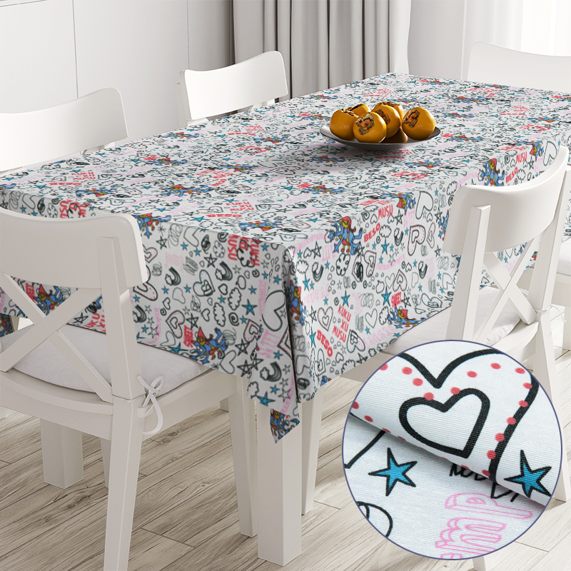 Скатерть с акриловым покрытием Time Textile Сomics Разноцветный TT170072 140x220
Скатерть с акриловым покрытием Time Textile Сomics Разноцветный TT170072 140x220