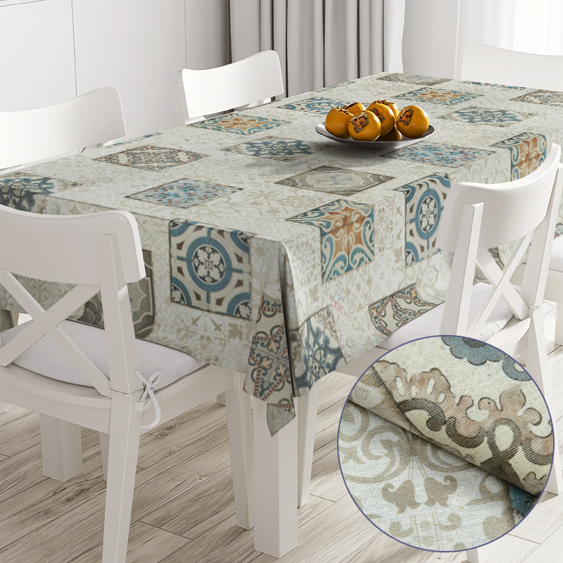 Скатерть с акриловым покрытием Time Textile Quadro Разноцветный TT170075 140x220
Скатерть с акриловым покрытием Time Textile Quadro Разноцветный TT170075 140x220