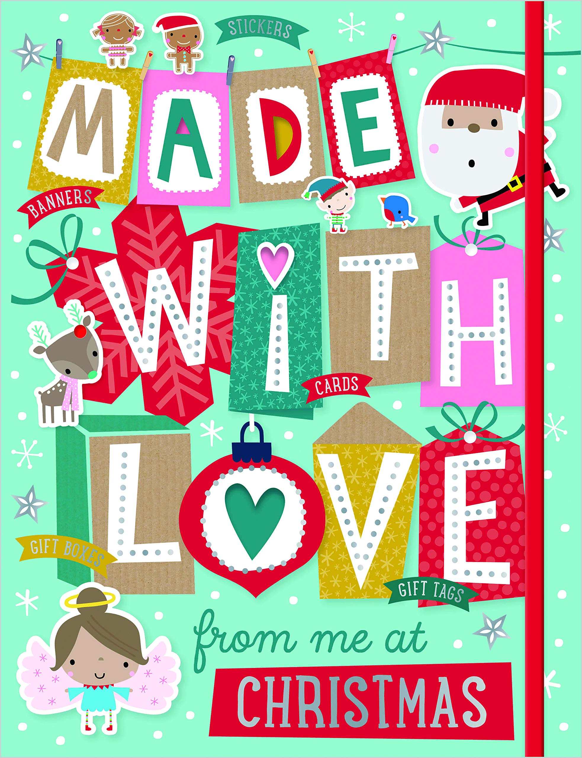 Made With Love from me at Christmas : Stickers. Banners. Card. Gift Boxes. Gift Tags
Made With Love from me at Christmas : Stickers. Banners. Card. Gift Boxes. Gift Tags