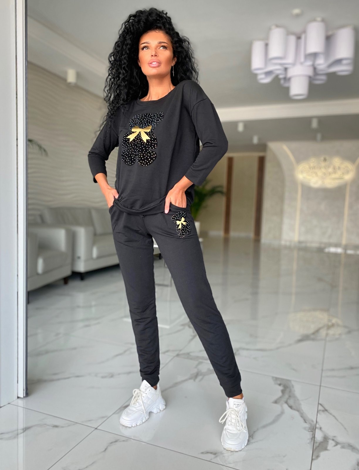 Fashions • Костюм женский Teddy Fashions - черный (№81-1/1-мас, Fashions • Костюм женский Teddy Fashions 46-48 черный (№81-1/1-мас)
Fashions • Костюм женский Teddy Fashions - черный (№81-1/1-мас, Fashions • Костюм женский Teddy Fashions 46-48 черный (№81-1/1-мас)