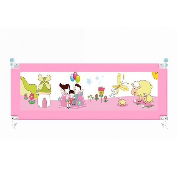 Защитный бортик барьер для кровати с наружным карманом-сеточкой Baby Gift с рисунком семьи, домика и овечек 150 см Розовый (Protection-07)
Защитный бортик барьер для кровати с наружным карманом-сеточкой Baby Gift с рисунком семьи, домика и овечек 150 см Розовый (Protection-07)