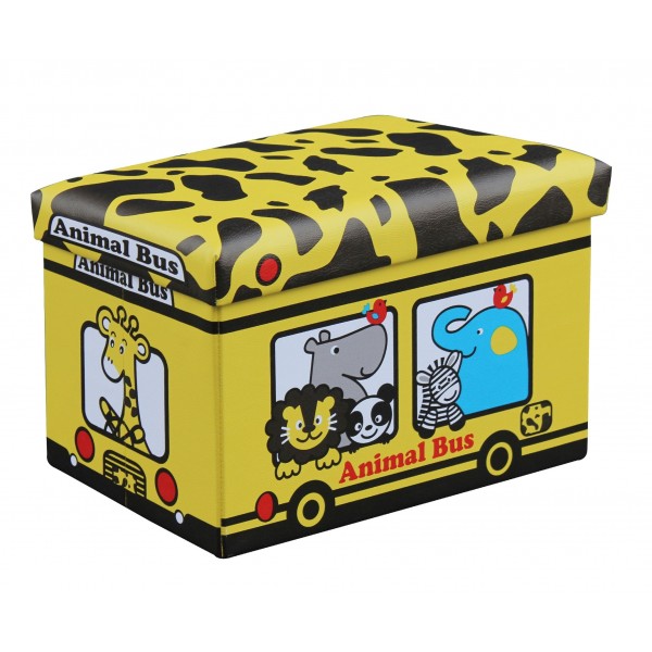 Ящик-пуф для игрушек складной автобус UKC Baby Play Animal Bus 40х25 см Разноцветный (00607-animal)
Ящик-пуф для игрушек складной автобус UKC Baby Play Animal Bus 40х25 см Разноцветный (00607-animal)