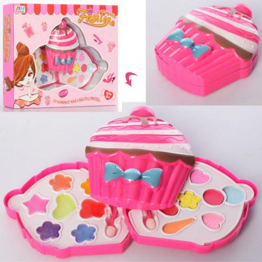 Набор детской косметики Funny Toys "Кекс" 2 яруса Тени, блеск, кисточки для девочек
Набор детской косметики Funny Toys "Кекс" 2 яруса Тени, блеск, кисточки для девочек