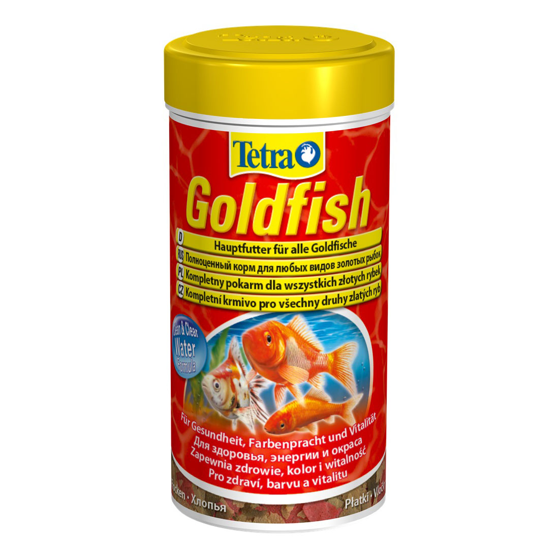 Сухой корм для аквариумных рыб Tetra в хлопьях «Goldfish» 1 л (для золотых рыбок)
Сухой корм для аквариумных рыб Tetra в хлопьях «Goldfish» 1 л (для золотых рыбок)
