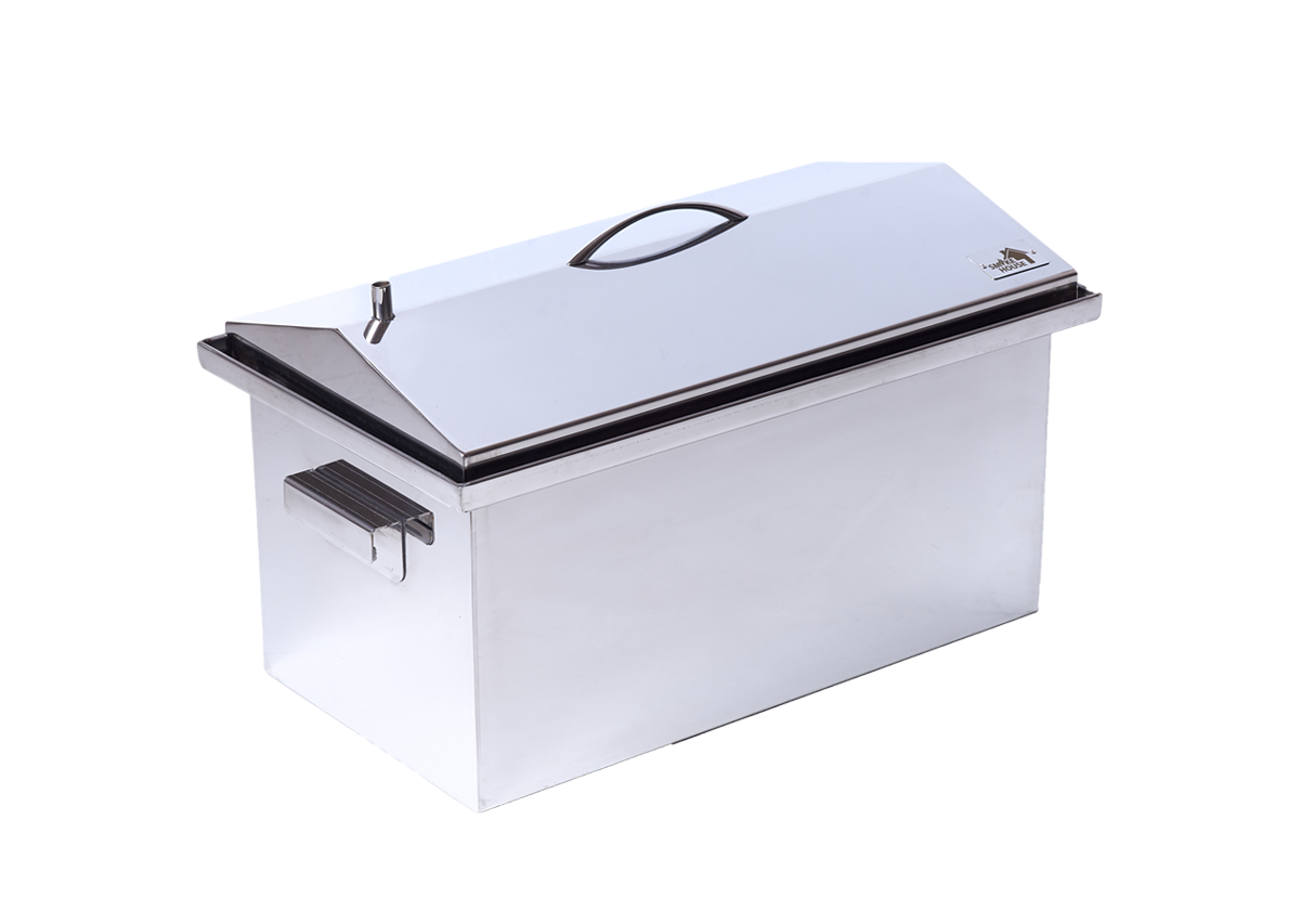 Коптилка горячего копчения SmokeHouse L DeLuxe 
Коптилка горячего копчения SmokeHouse L DeLuxe