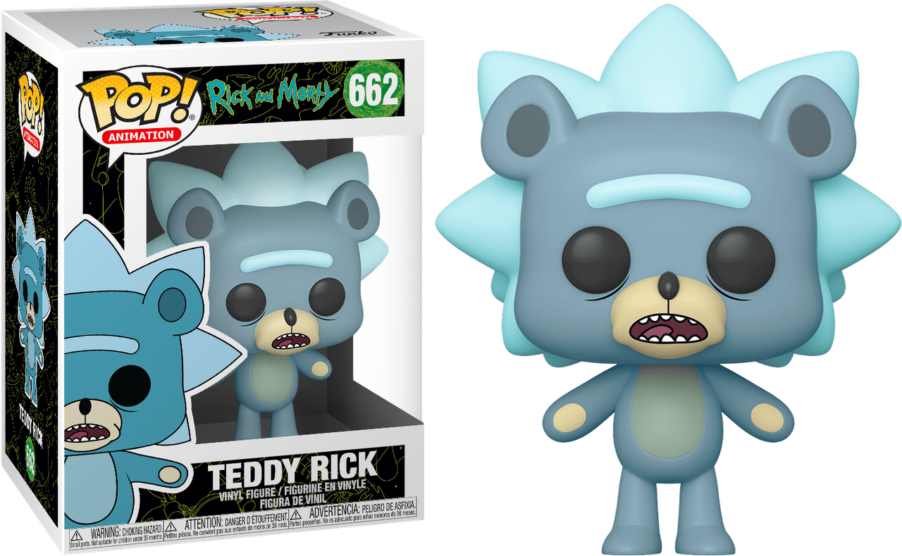 Фигурка Funko Pop Фанко Поп Рик и Морти Мишка Рик Rick And Morty Teddy Rick 10 см RM TR 662
Фигурка Funko Pop Фанко Поп Рик и Морти Мишка Рик Rick And Morty Teddy Rick 10 см RM TR 662
