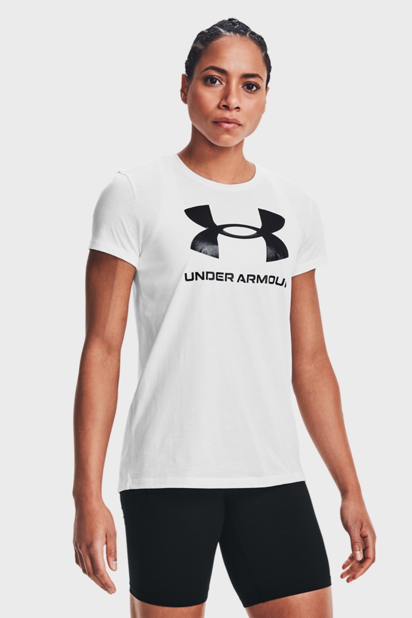 Женская белая футболка Live Sportstyle Graphic Under Armour 1356305-102, Женская белая футболка Live Sportstyle Graphic Under Armour XS 1356305-102
Женская белая футболка Live Sportstyle Graphic Under Armour 1356305-102, Женская белая футболка Live Sportstyle Graphic Under Armour XS 1356305-102