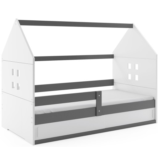 Детская кровать чердак Домик KidsBunkBed белый серый цвет 160х80 см. 124х86х164 см.
Детская кровать чердак Домик KidsBunkBed белый серый цвет 160х80 см. 124х86х164 см.