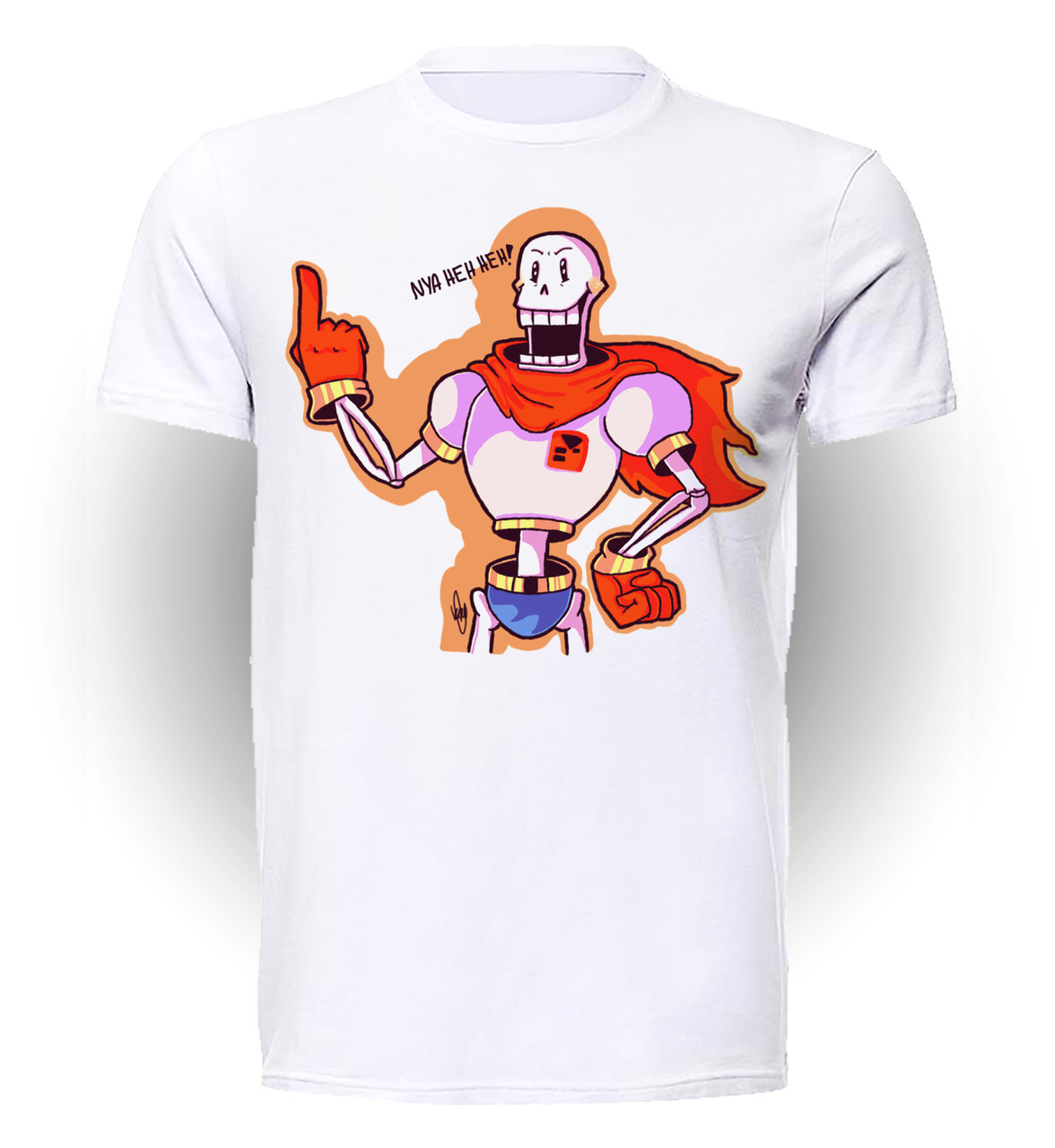 Футболка детская 134 см Gee! Белая с рисунком Андертейл Undertale Papyrus Nya UT.01.061
Футболка детская 134 см Gee! Белая с рисунком Андертейл Undertale Papyrus Nya UT.01.061