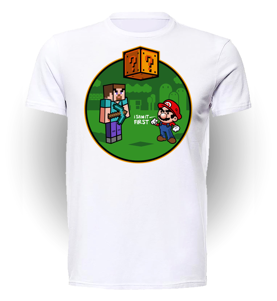 Футболка детская 134 см Gee! Белая с рисунком Майнкрафт Мinecraft I SAW IT FIRST MC.01.032
Футболка детская 134 см Gee! Белая с рисунком Майнкрафт Мinecraft I SAW IT FIRST MC.01.032