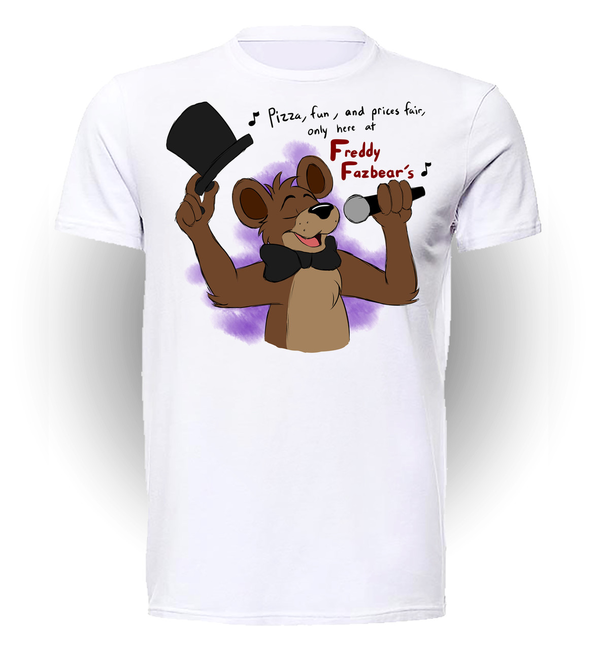 Футболка детская 134 см Gee! Белая с рисунком 5 ночей с Фредди Five Nights at Freddy’s Freddy sing FN.01.034
Футболка детская 134 см Gee! Белая с рисунком 5 ночей с Фредди Five Nights at Freddy’s Freddy sing FN.01.034