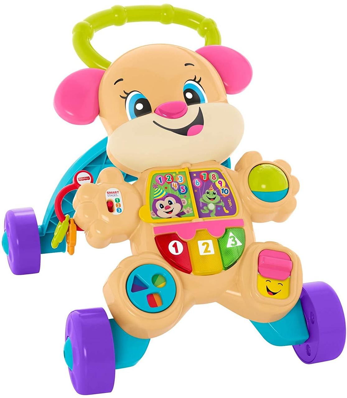 Интерактивные ходунки Fisher-Price Щенок сестричка англ. язык Laugh & Learn Smart Stages Learn with Sis Walker (FHY95)
Интерактивные ходунки Fisher-Price Щенок сестричка англ. язык Laugh & Learn Smart Stages Learn with Sis Walker (FHY95)